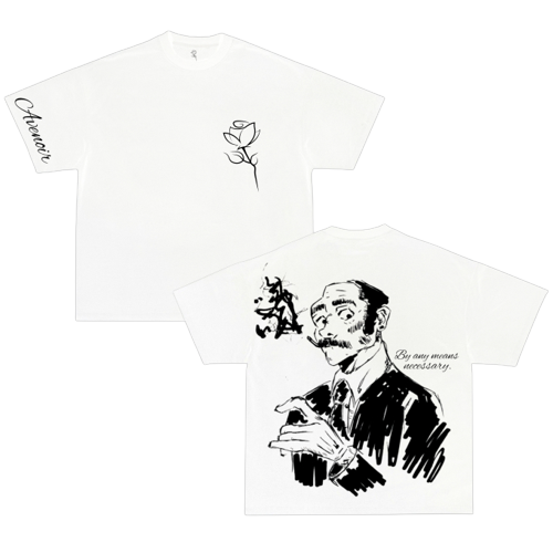 White Kudo Tee